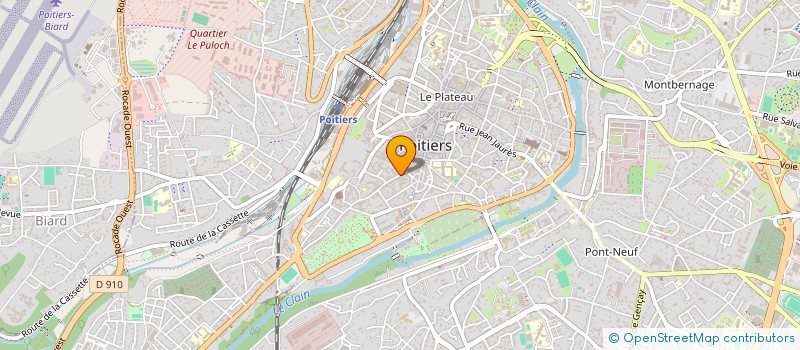 localisation de l'entreprise CORRESPONDANS à POITIERS