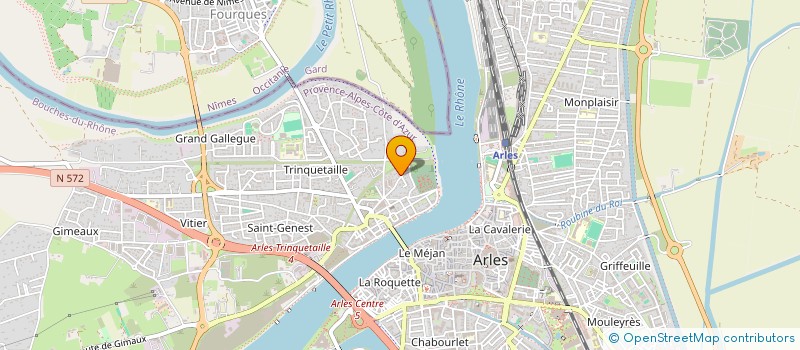 localisation de l'entreprise CORREZE à ARLES