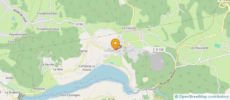 localisation de l'entreprise CORREZE PROTECTION SARL à LARCHE