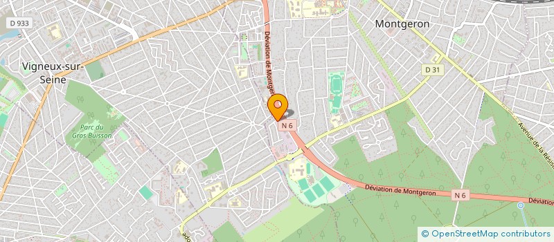 localisation de l'entreprise CORRIELEC  ALLOINAY