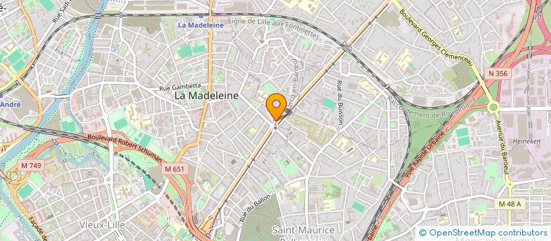 localisation de l'entreprise CORRIUM TECHNOLOGIES à LA MADELEINE
