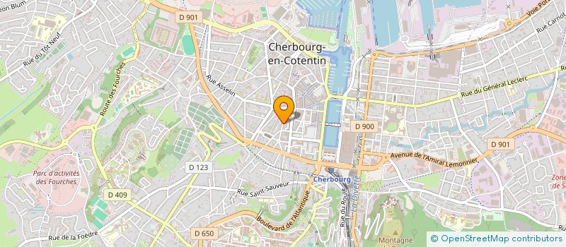 localisation de l'entreprise CORRODYS à CHERBOURG-EN-COTENTIN