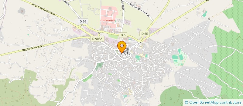 localisation de l'entreprise CORROL à TRETS