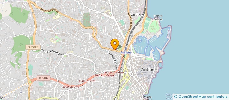 localisation de l'entreprise CORROSION  ANTIBES