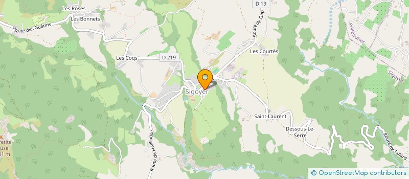 localisation de l'entreprise CORS'INSTALL  VALSERRES