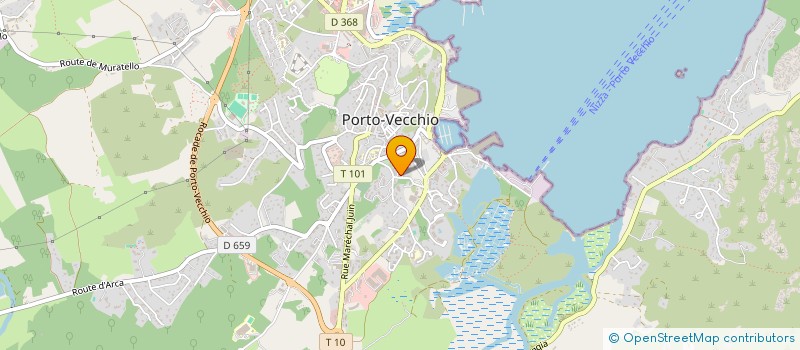 localisation de l'entreprise CORS OIL à PORTO VECCHIO