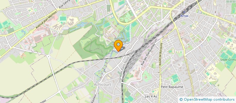 localisation de l'entreprise CORS'R à ARRAS