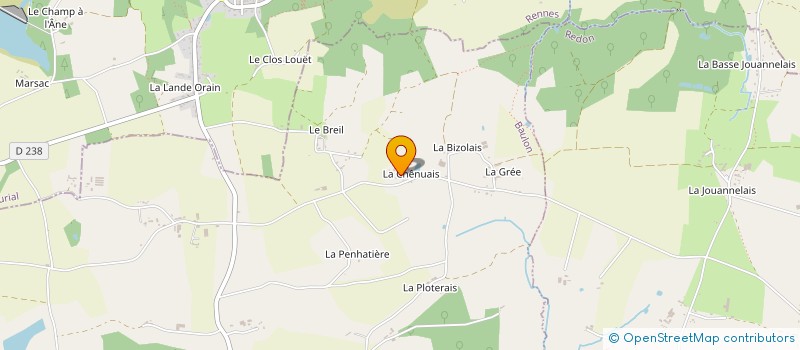 localisation de l'entreprise CORSAIR TATTOO INK  BAULON