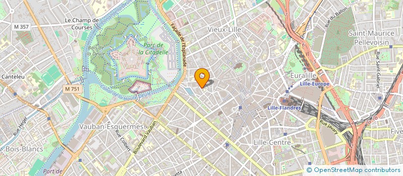 localisation de l'entreprise CORSAIRE MEDIA CONSULTING à LILLE