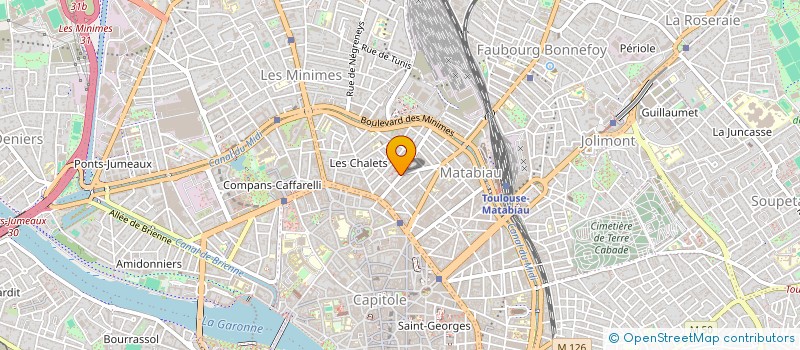 localisation de l'entreprise CORSAIRE PRODUCTIONS à TOULOUSE
