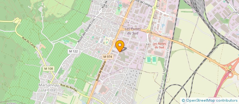 localisation de l'entreprise CORSCITY à MARSANNAY-LA-COTE