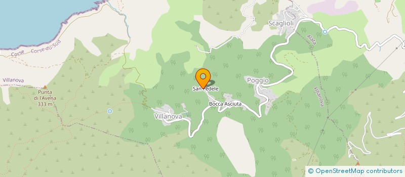 localisation de l'entreprise CORSE BATI SERVICES à VILLANOVA