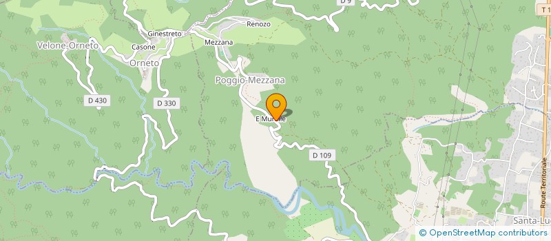 localisation de l'entreprise CORSE BIO DISTRIBUTION à SAN-GIULIANO