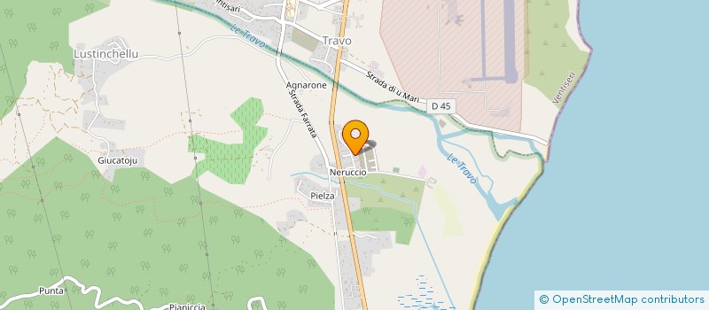 localisation de l'entreprise CORSE BOSSE  VENTISERI