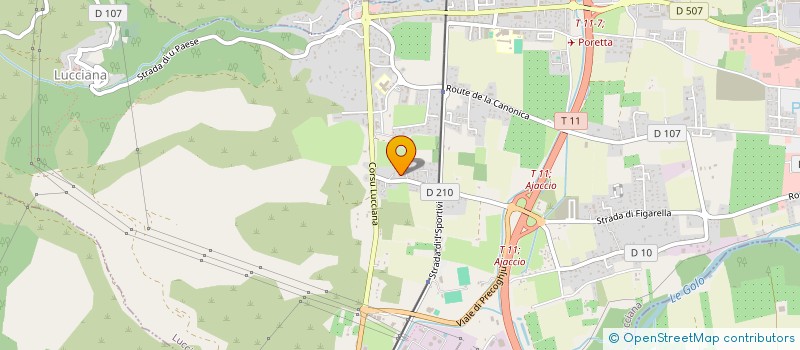 localisation de l'entreprise CORSE CLEAN à LUCCIANA