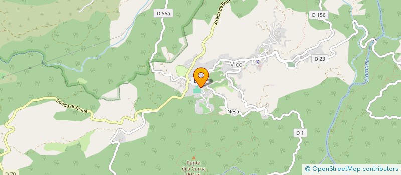 localisation de l'entreprise CORSE FROID CLIMATISATION à ARBORI