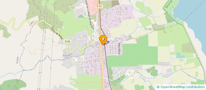 localisation de l'entreprise CORSE HYDRO-MECA à BORGO