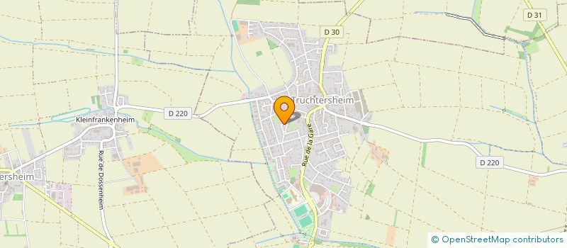 localisation de l'entreprise CORSE INVESTISSEMENT  WIWERSHEIM