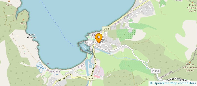 localisation de l'entreprise CORSE LOISIRS EVASION à SAINT-FLORENT