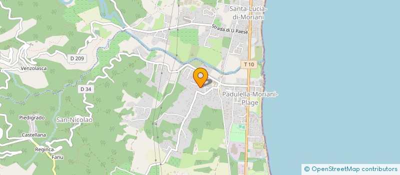 localisation de l'entreprise CORSE MAINT ELEC à SAN-NICOLAO