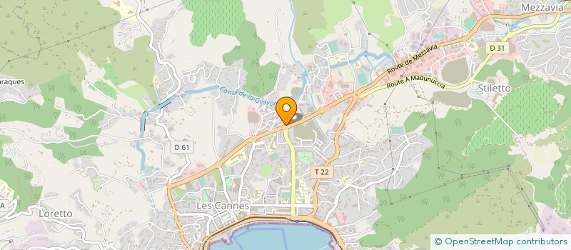 localisation de l'entreprise CORSE NAUTIC INTENDANCE à AJACCIO