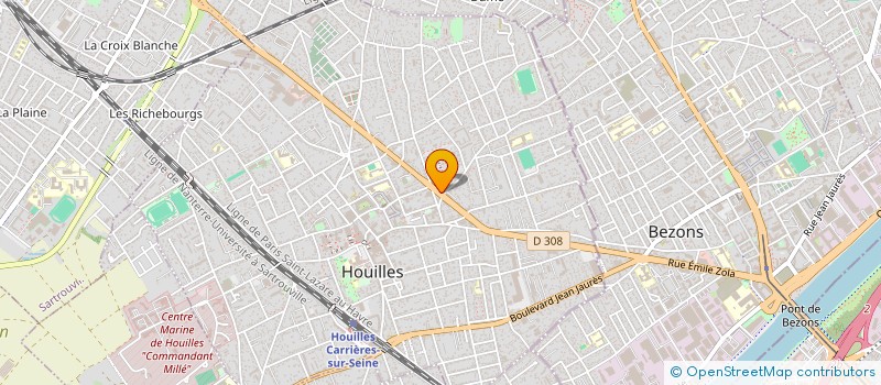 localisation de l'entreprise CORSE PRESTIGE LOCATION  HOUILLES