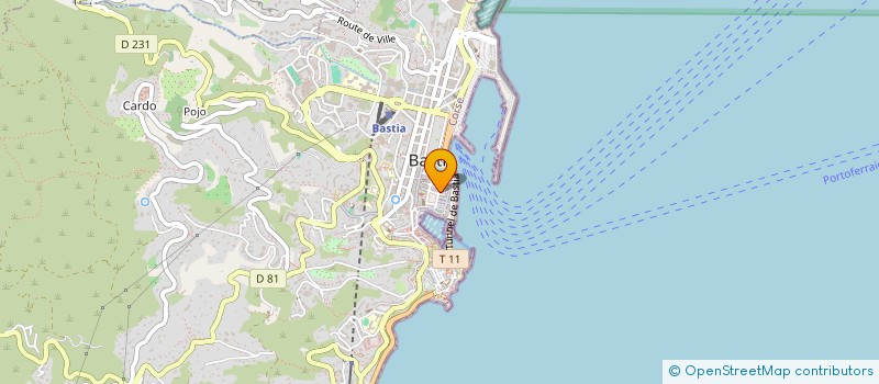 localisation de l'entreprise CORSE SOLUTION CANALISATION à BASTIA