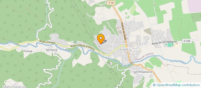 localisation de l'entreprise CORSE TECHNIC BOIS à PENTA-DI-CASINCA