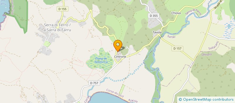 localisation de l'entreprise CORSE VALORISATION à SERRA-DI-FERRO