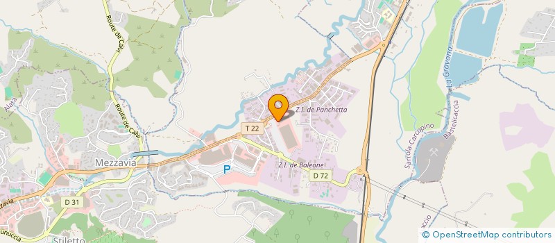 localisation de l'entreprise CORSECO  SARROLA-CARCOPINO