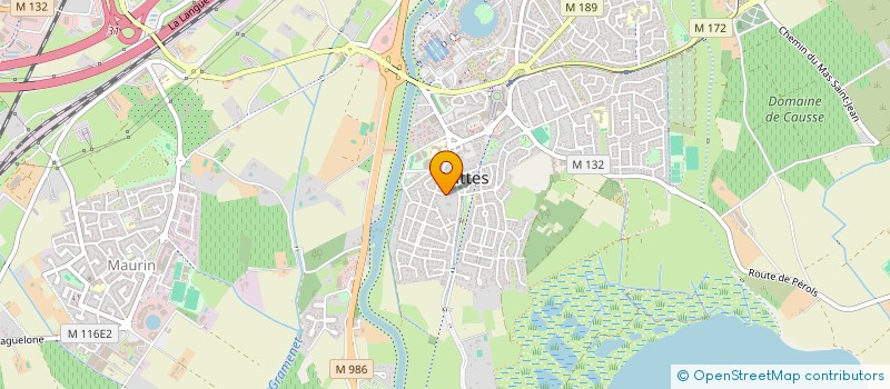 localisation de l'entreprise CORSER à LATTES