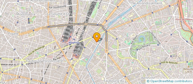 localisation de l'entreprise CORSETE SAS  PARIS