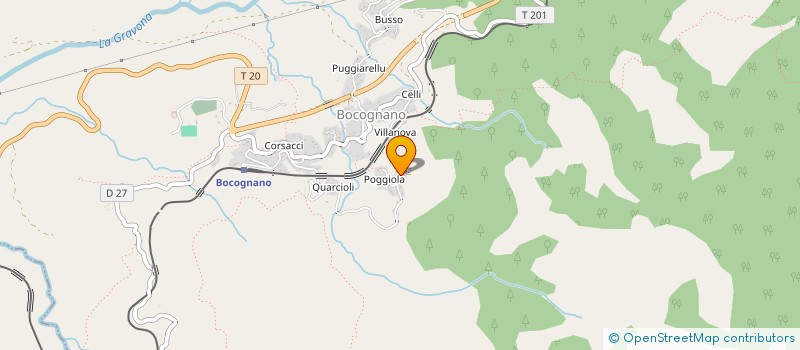 localisation de l'entreprise CORSEVER EVENT MANAGEMENT  BOCOGNANO