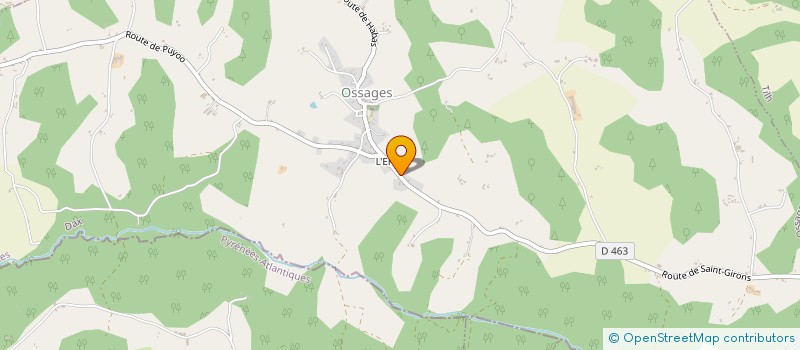 localisation de l'entreprise CORSI-BREIZH  OSSAGES