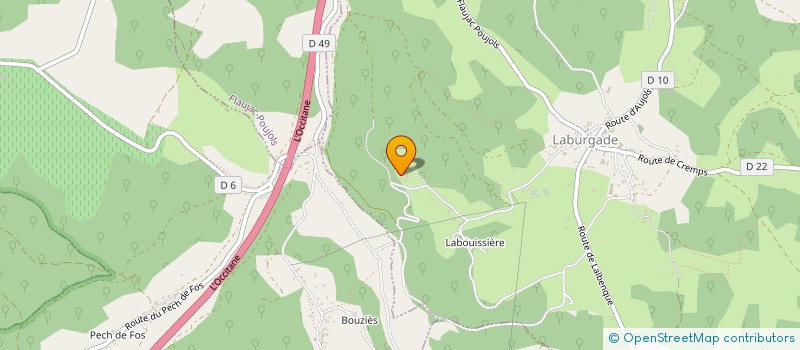 localisation de l'entreprise CORSI MANITRA  LABURGADE