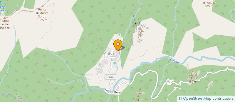 localisation de l'entreprise CORSIC'AGENCY  GHISONACCIA