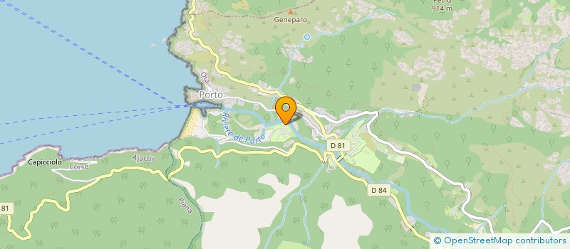localisation de l'entreprise CORSICA à OTA