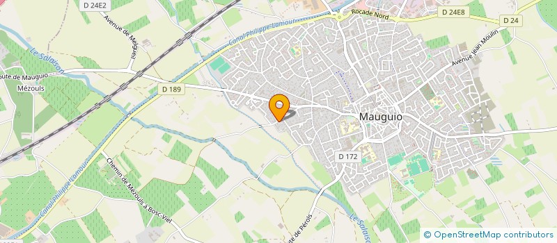 localisation de l'entreprise CORSICA  MAUGUIO