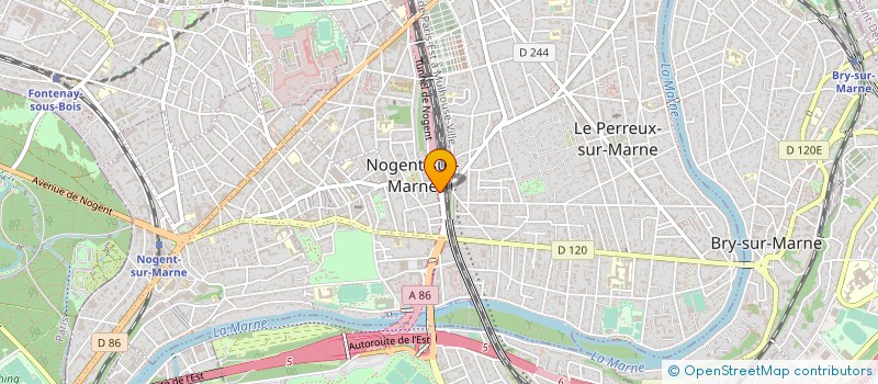 localisation de l'entreprise CORSICA  CROISSY-BEAUBOURG