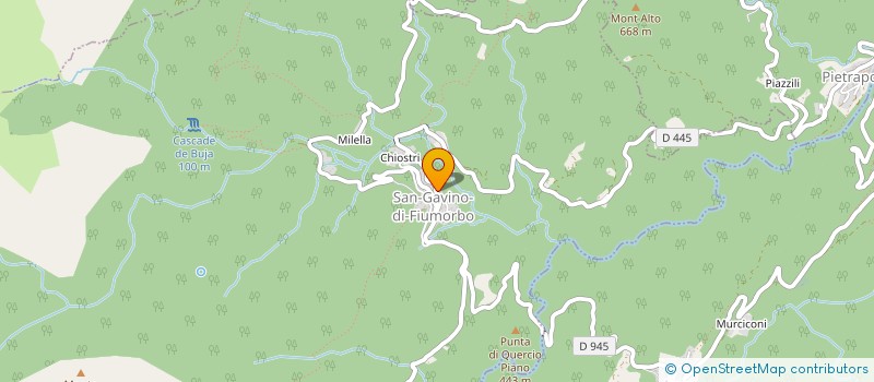 localisation de l'entreprise CORSICA BAT à SAN-GAVINO-DI-FIUMORBO