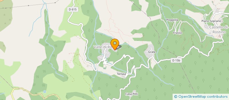 localisation de l'entreprise CORSICA CONSULTING à VALLE-DI-ROSTINO