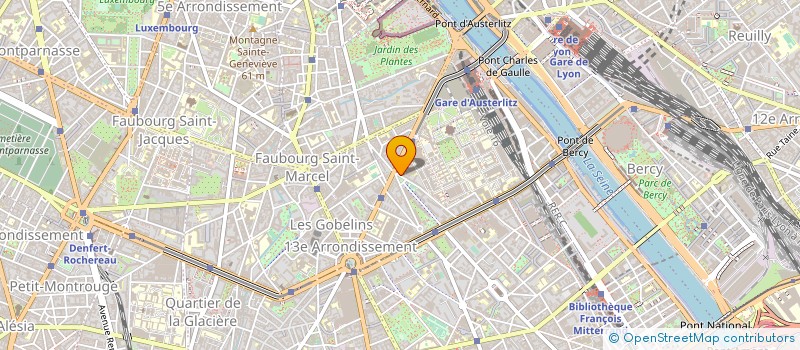 localisation de l'entreprise CORSICA DEMENAGEMENTS à PARIS