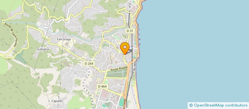 localisation de l'entreprise CORSICA ECOLE SPORTIVE REGIONALE 20 à BASTIA