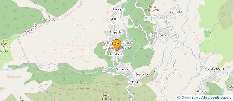 localisation de l'entreprise CORSICA FER  VALLE-DI-MEZZANA