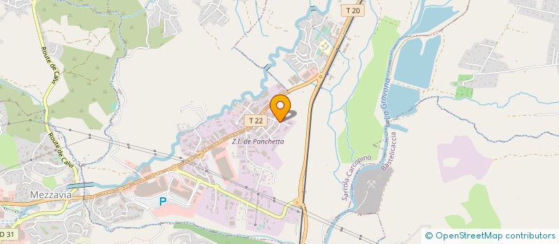localisation de l'entreprise CORSICA GASTRONOMIA à SARROLA-CARCOPINO