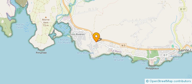 localisation de l'entreprise CORSICA INVESTISSEMENTS à SAINTE-LUCE