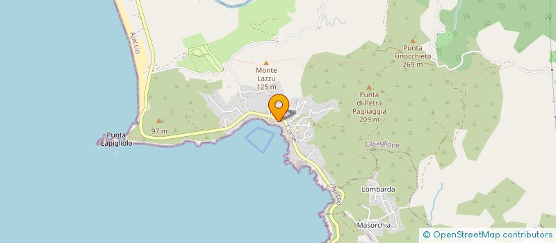 localisation de l'entreprise CORSICA MARE à CASAGLIONE