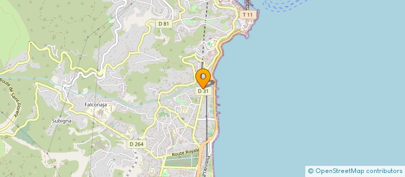 localisation de l'entreprise CORSICA NUMERICA à BASTIA