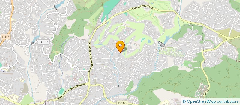 localisation de l'entreprise CORSICA SALAISONS  VALLAURIS