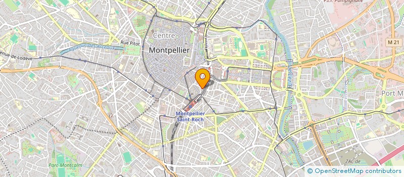 localisation de l'entreprise CORSICA SARL à MONTPELLIER